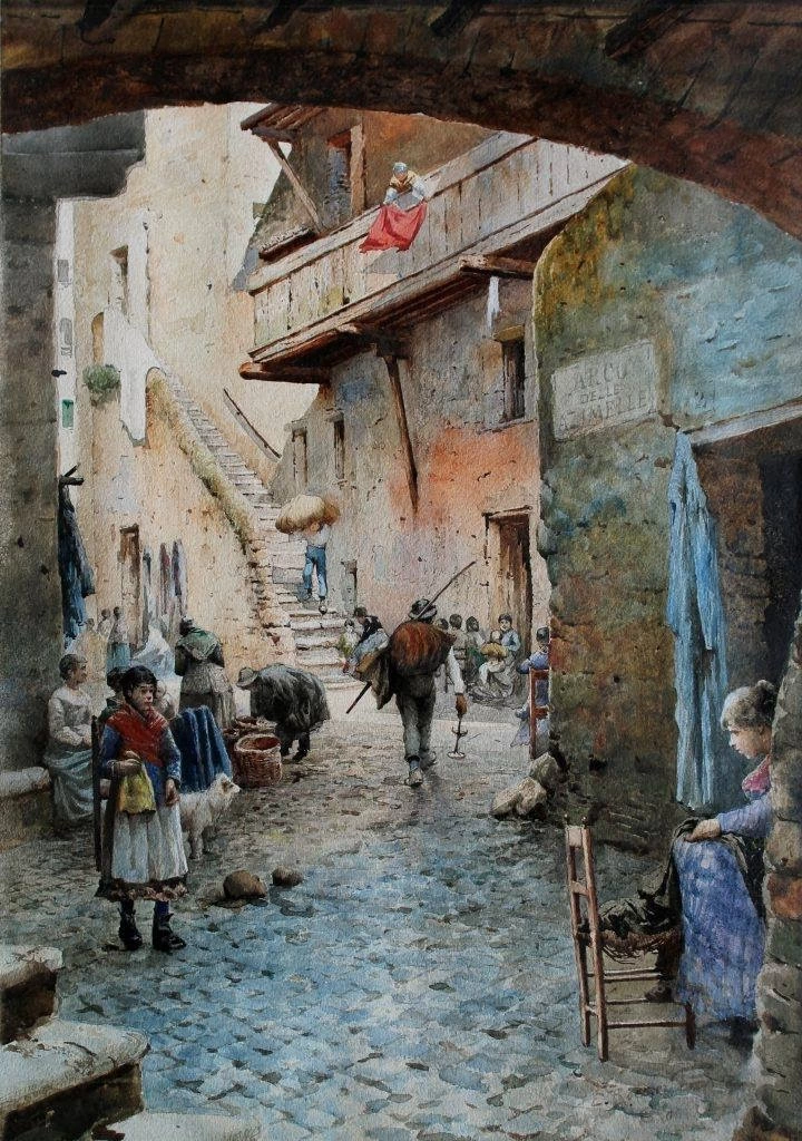 Arco delle Azimelle nel Ghetto, 1885